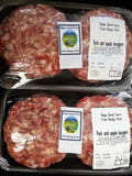 Pork and Apple burgers